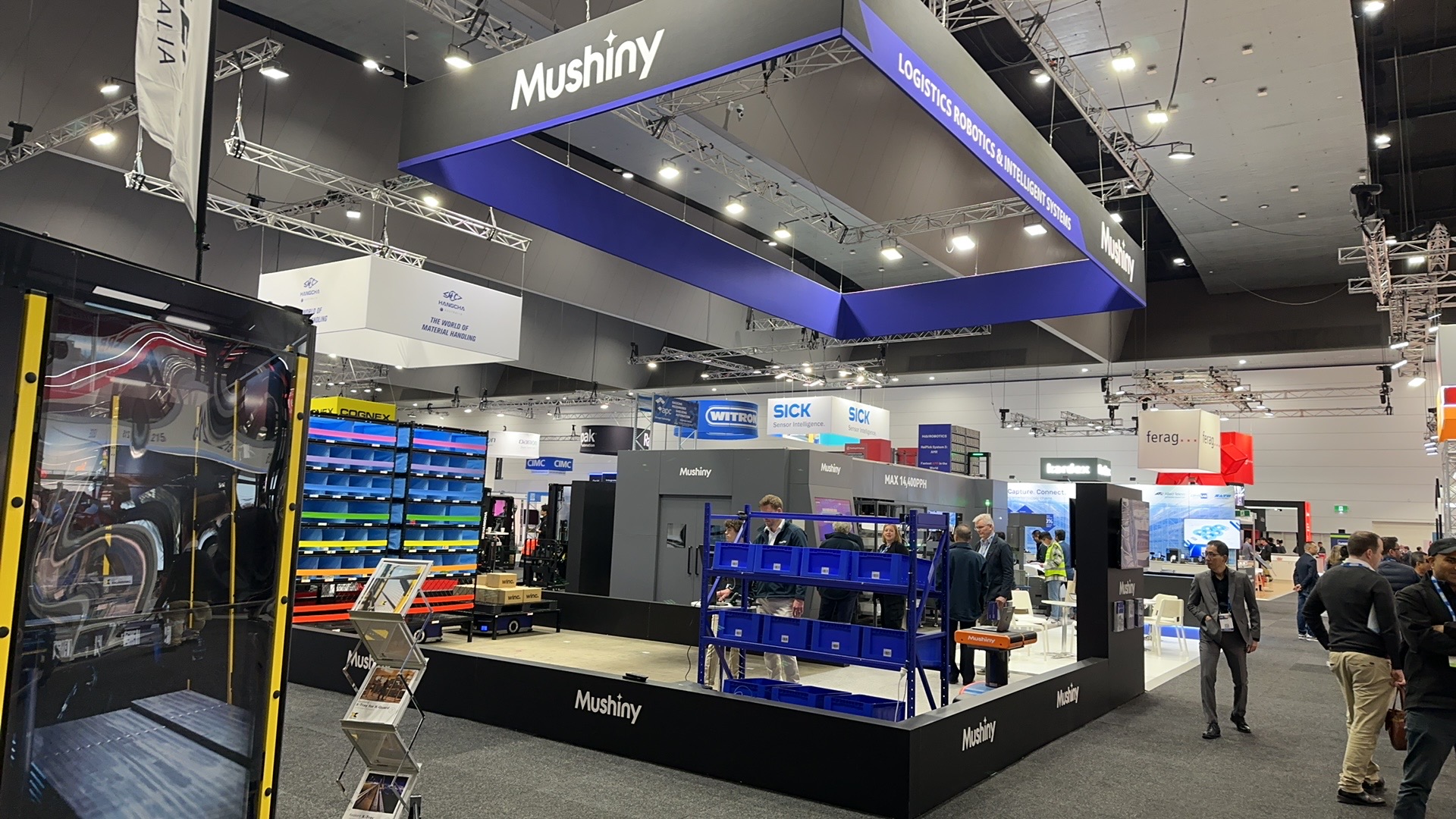 Mushiny блистает на CeMAT Australia 2024